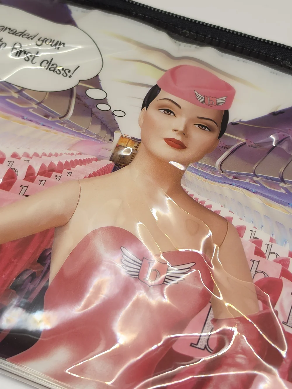 VINTAGE / RETRO BENEFIT COSMETICS BAG